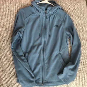 The North Face fleece zip up jacket